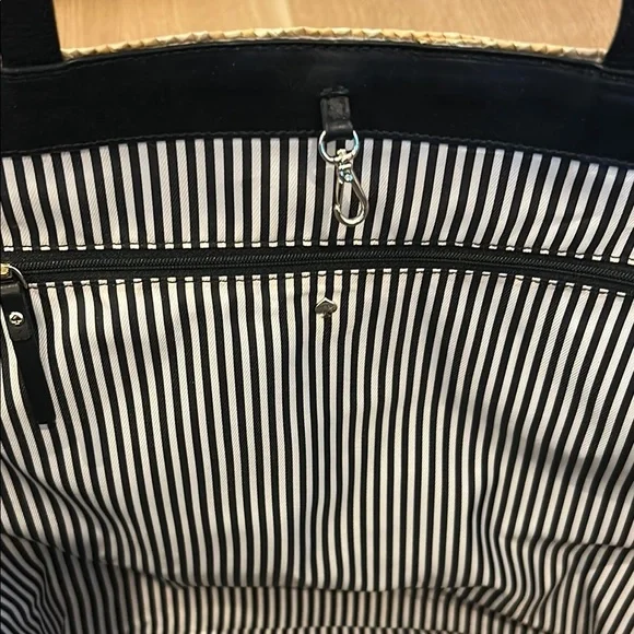 Kate Spade Going Places Straw Tote - Picture 4 of 4